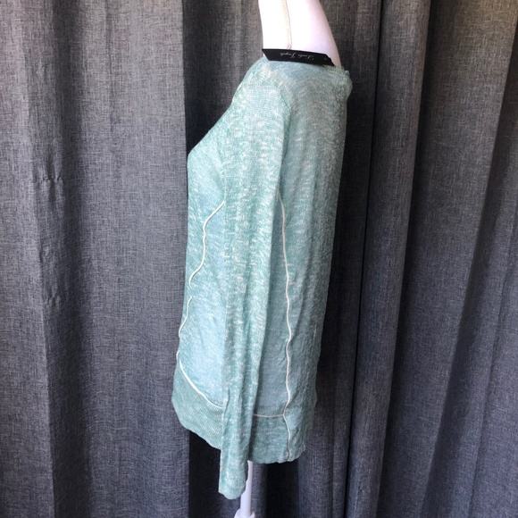 3 for $15- Layla Jade sheer Mint Top NWT Sz Lg BBC - Picture 3 of 4